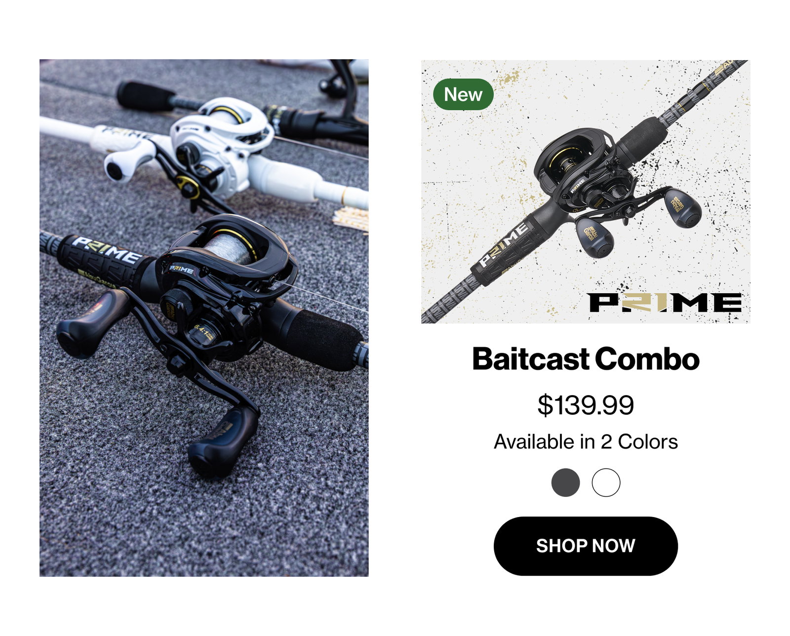 Prime21 Baitcast Combo