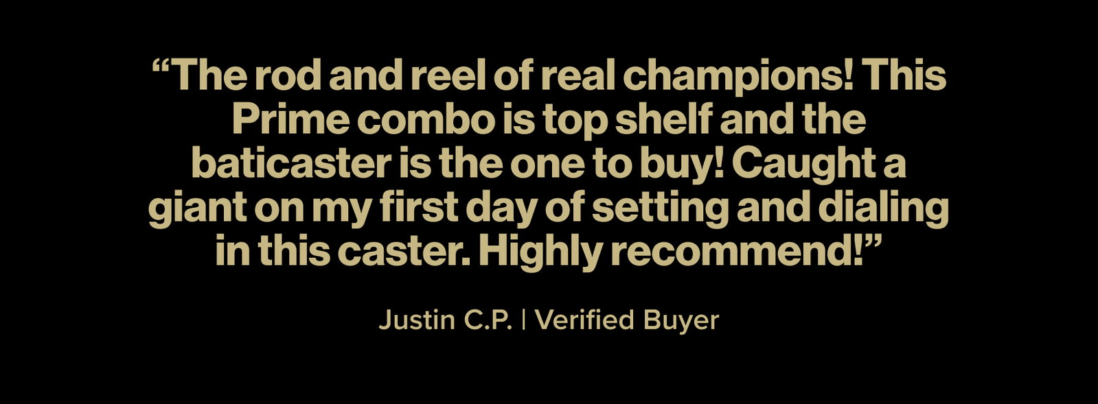 Prime21 Baitcast Combo Quote