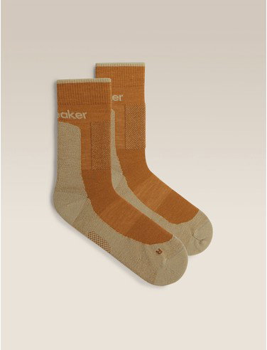 Men's Merino Hike+ Medium Crew Socks - Trail/Flagstone / M