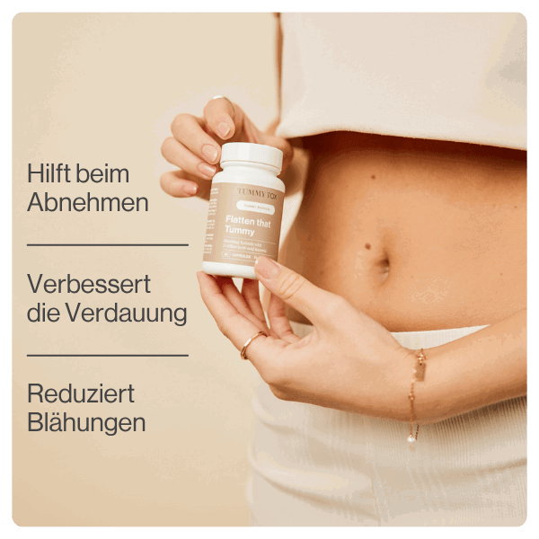 Hilft beim Abnehmen. Verbessert die Verdauung. Reduziert Blähungen