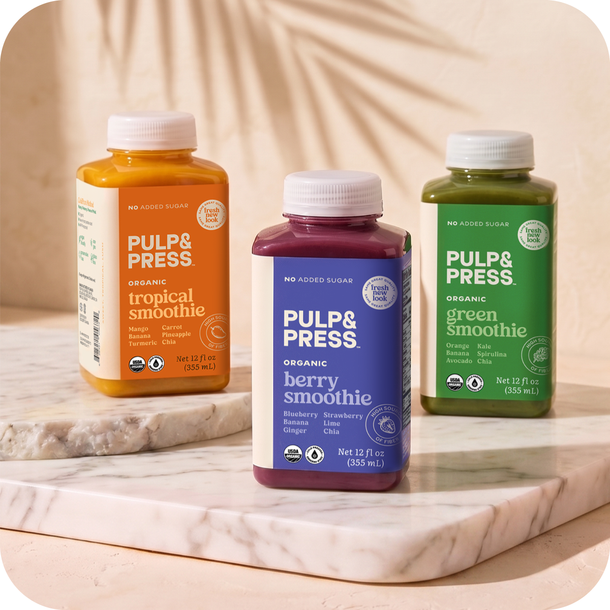 high fibre smoothies. shop now.