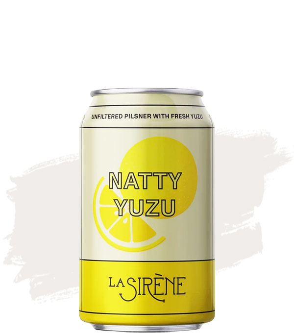 Image of La Sirene Natty Yuzu Pilsner - 24 Pack