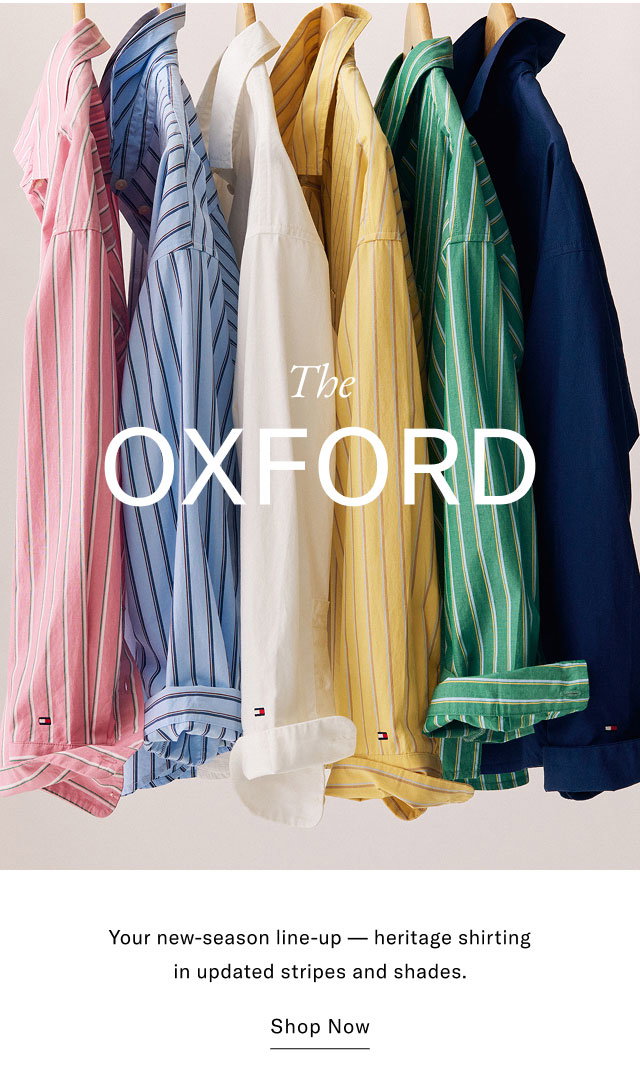 The OXFORD Your new-season line-up heritage shirting in updated stripes and shades. Shop Now 