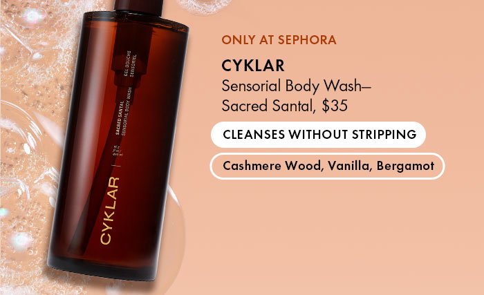 Cyklar Sensorial Body Wash - Sacred Santal 