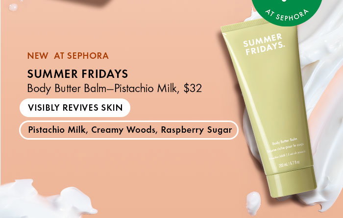 Summer Fridays Body Butter Balm - Pistachio Milk
