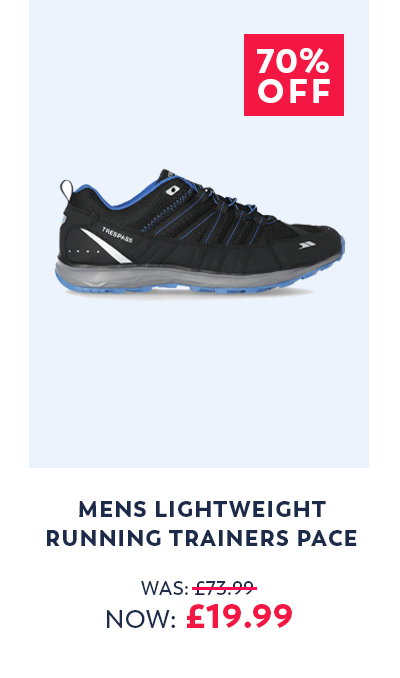 Mens Lightweight Running Trainers Pace