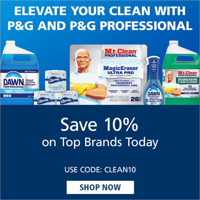 Save 10% on Procter & Gamble brands