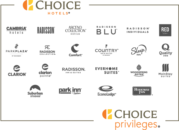 Choice Hotels International Brand Logos