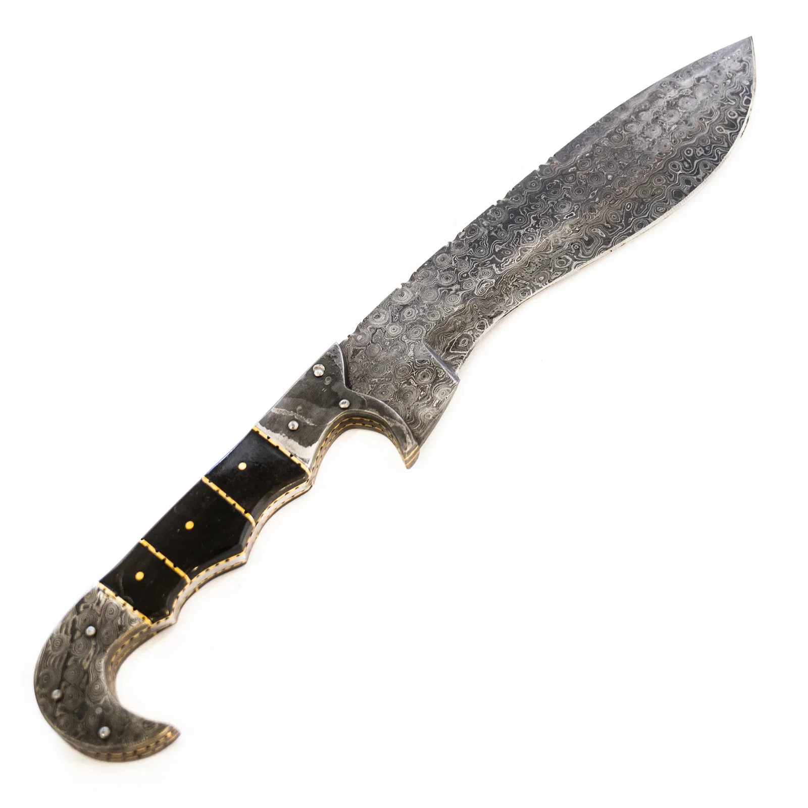 Image of Kopis Sword- High Carbon Damascus Steel Knife/ Sword- 15"
