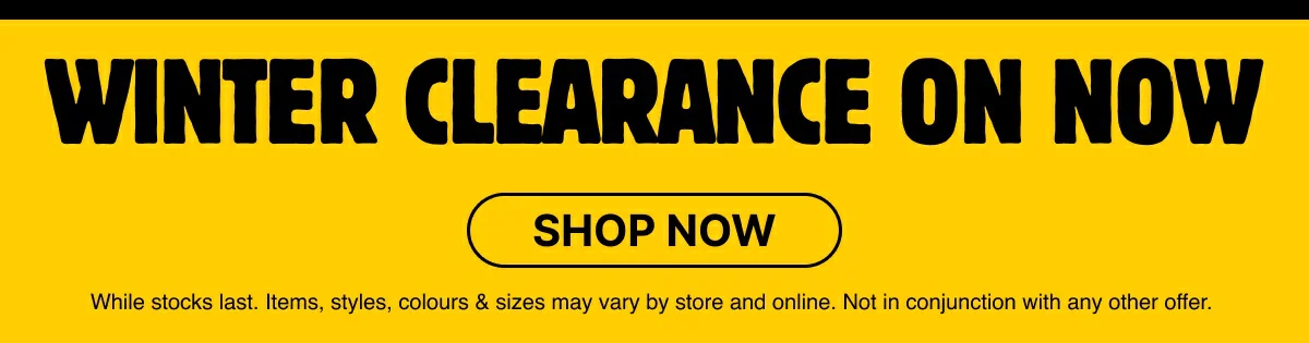 Winter Clearance