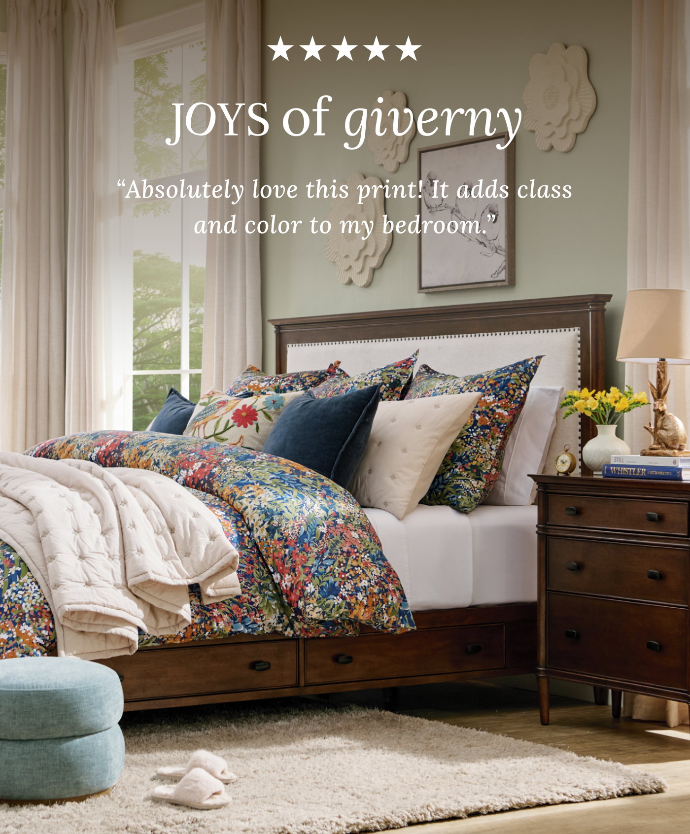 Shop Giverny Bedding
