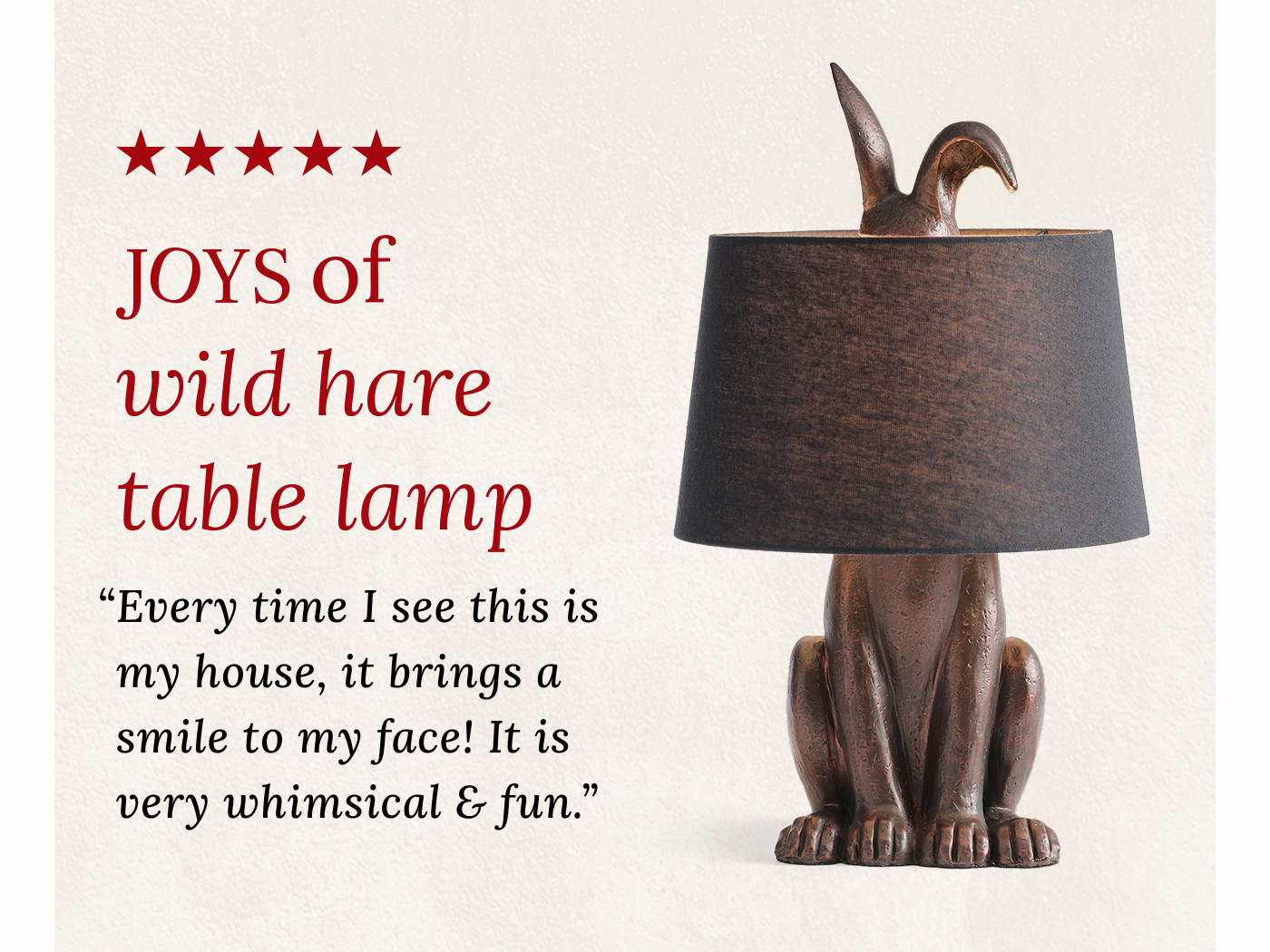 Shop Wild Hare table lamp