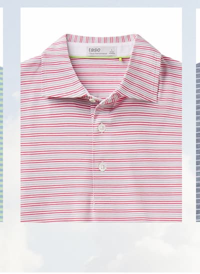Cloud Polo - Doral Stripe