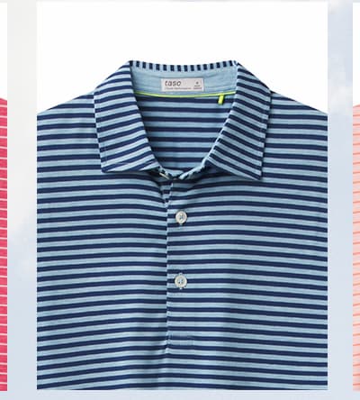 Cloud Polo - Air Stripe