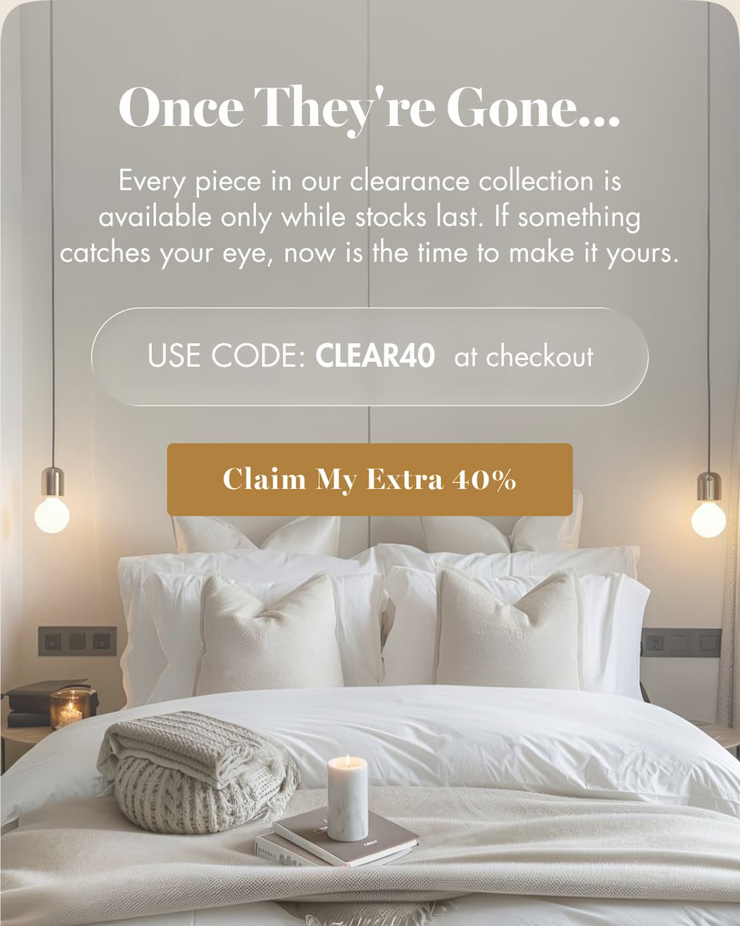 Claim My Extra 40%