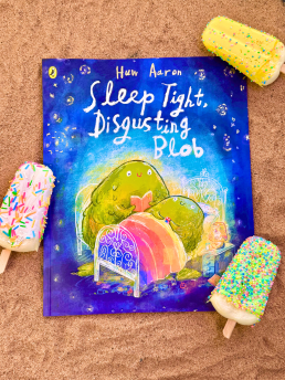 Sleep Tight Disgusting Blob by Huw Aaron