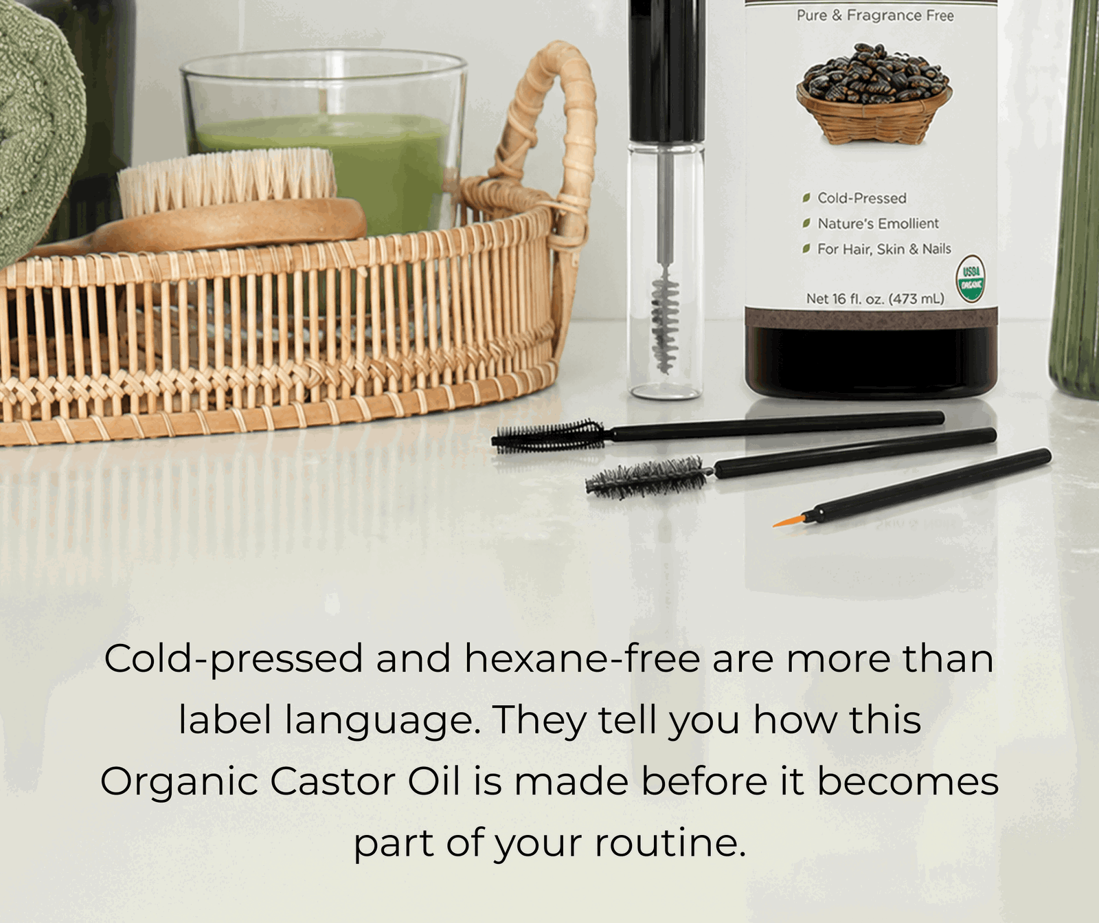 Cold-pressed and hexane-free are more than label language. 