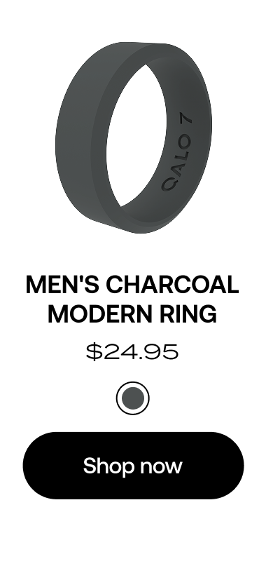 Shop Men's Charcoal Modern Ring