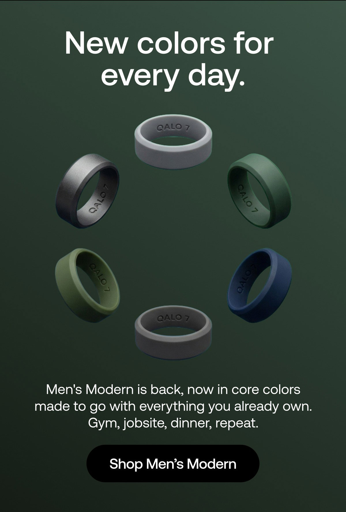 New colors for every day.