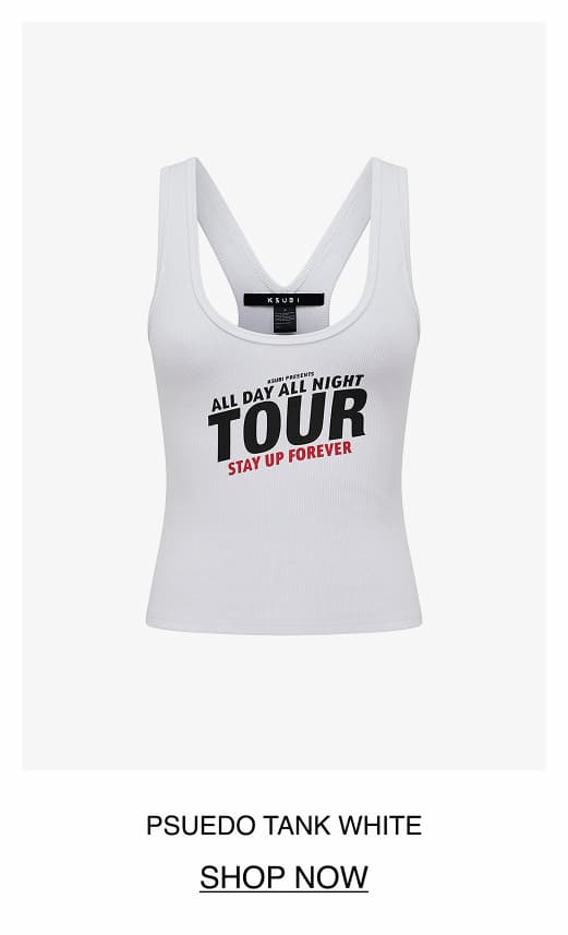 PSUEDO TANK WHITE