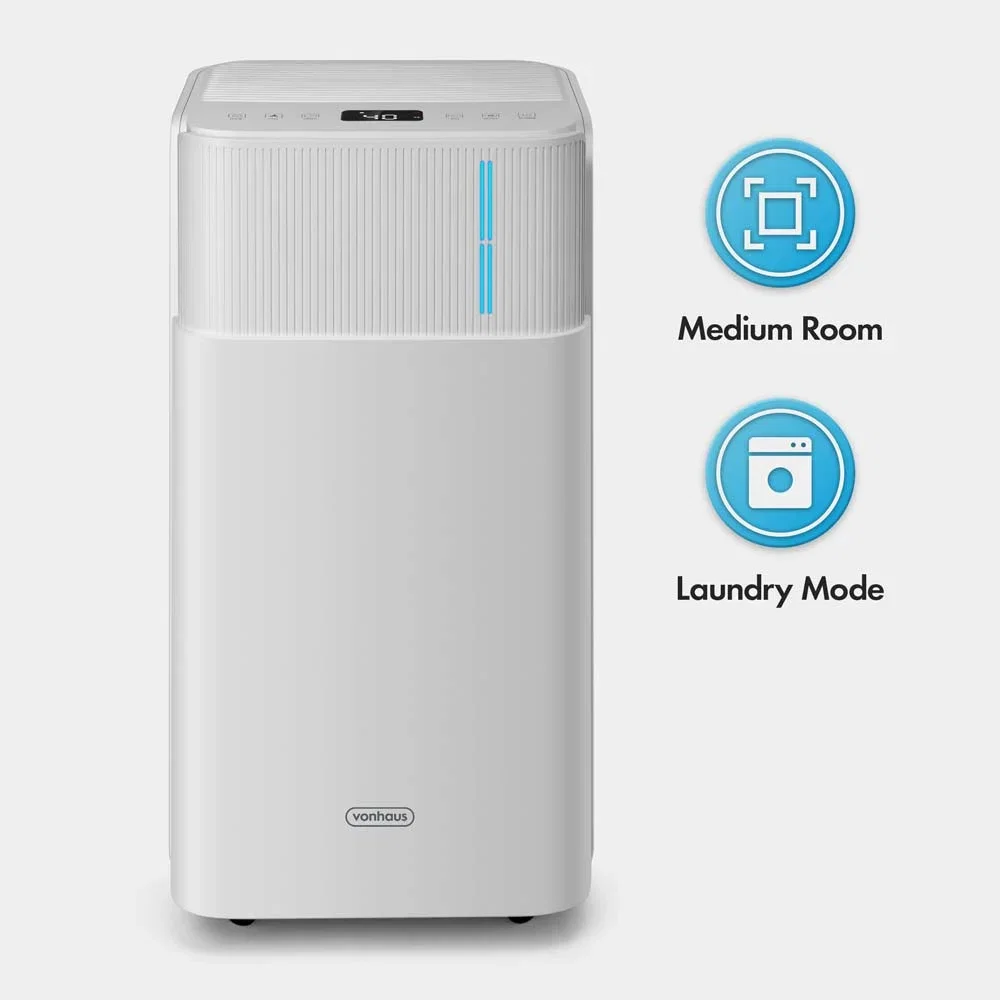 Image of 12L Low Energy Dehumidifier with Laundry Mode