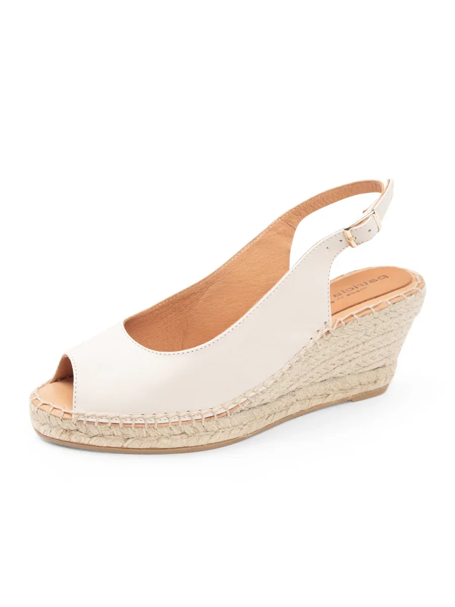 Image of Peyton Peep Toe Slingback Espadrille