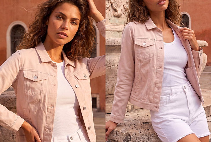 Stretch Pocket Detail Jacket