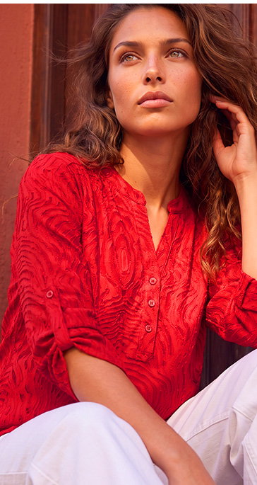 Texture Burnout Shirt