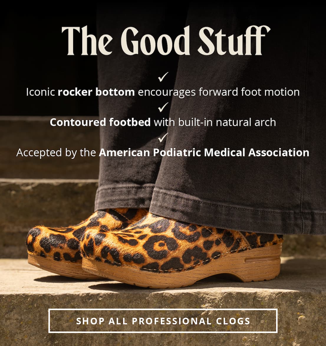 The Good Stuff | Shop All Professional Clogs