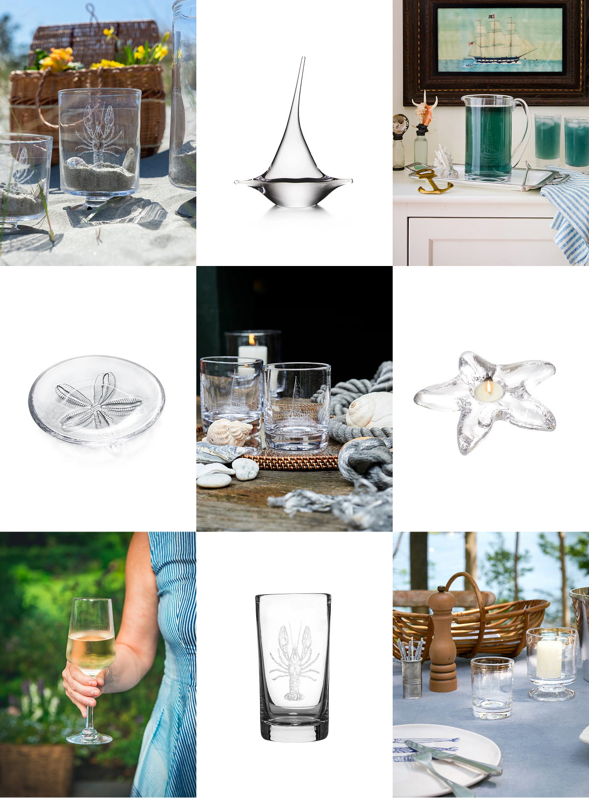 Preserve the feeling of summer by the sea Shop Simon Pearce Summer
