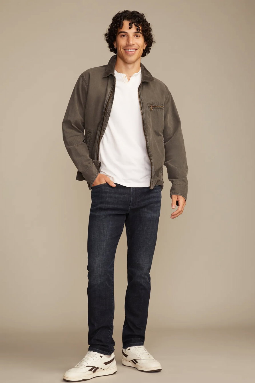Image of Lucky Brand 410 Athletic Straight Coolmax Stretch Jean - Men's Pants Denim Straight Leg Jeans in Genesis
