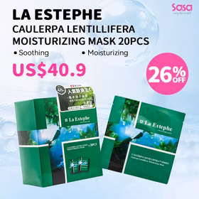 La Estephe Caulerpa Lentillifera Moisturizing Mask 20pcs