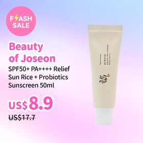 Beauty of Joseon SPF50+ PA++++ Relief Sun Rice + Probiotics Sunscreen 50ml