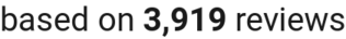 number of reviews