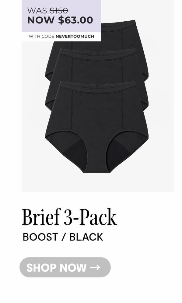 SHOP BOOST BRIEF 3-PACKS