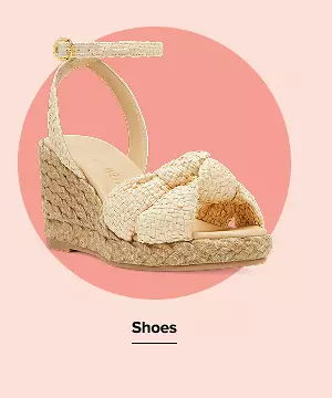 A woven sandal. Shoes.