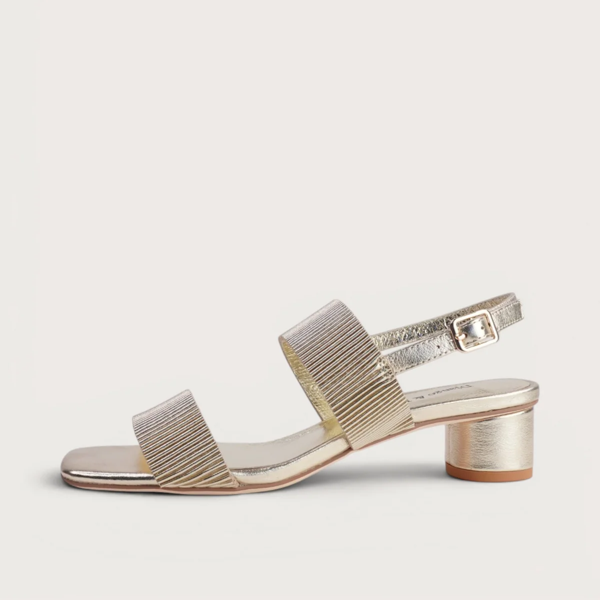 Pale Gold Heels