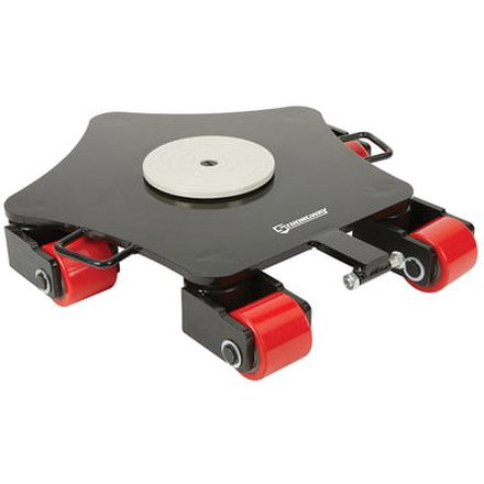 Strongway Omni-Directional Machinery Mover, 8000-Lb. Capacity, 360° Rotation