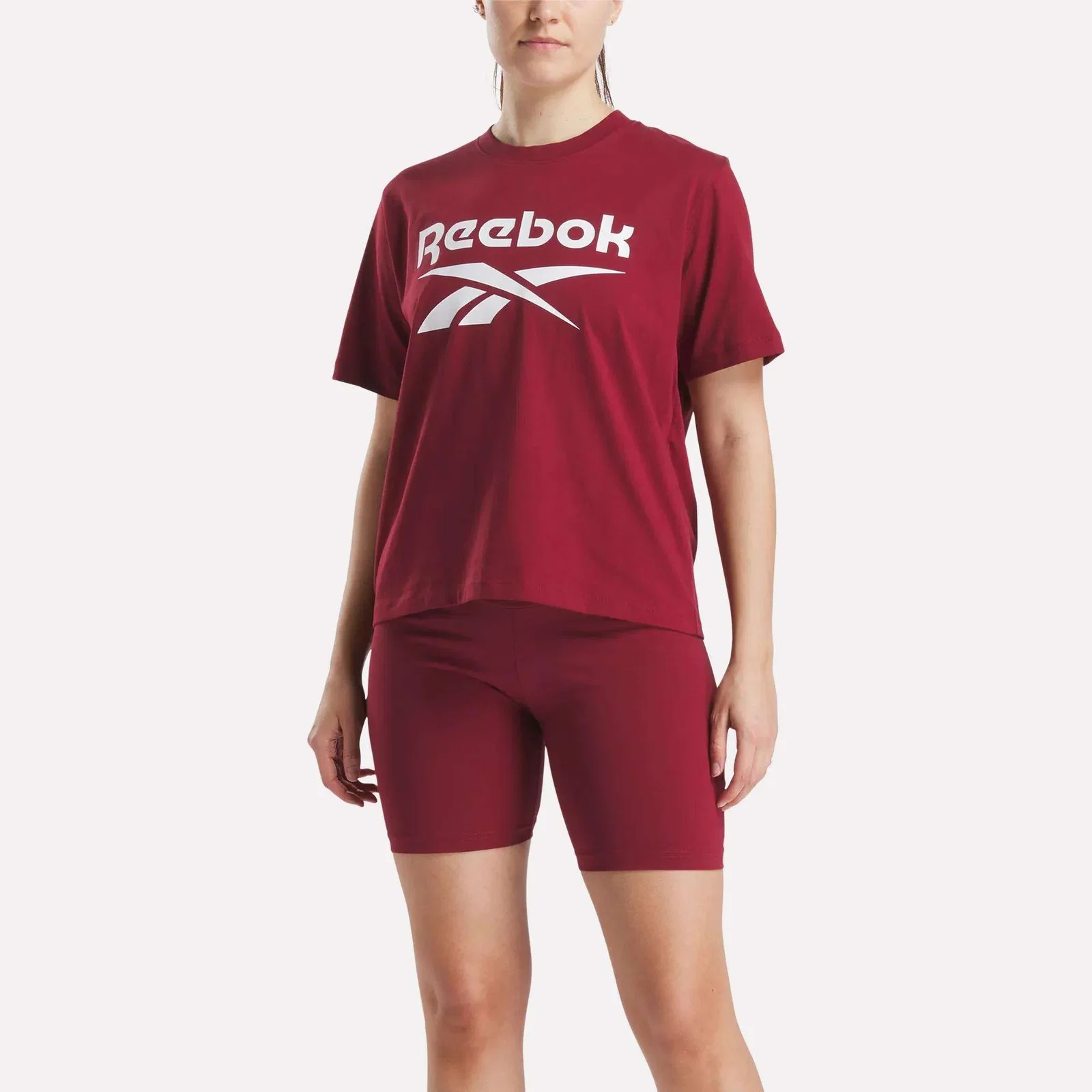 Image of Women's Big Logo Oversized Crew Short Sleeve Tee
