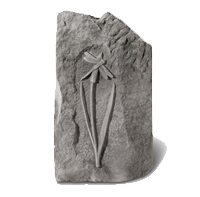 Cattail with Dragonfly Stone