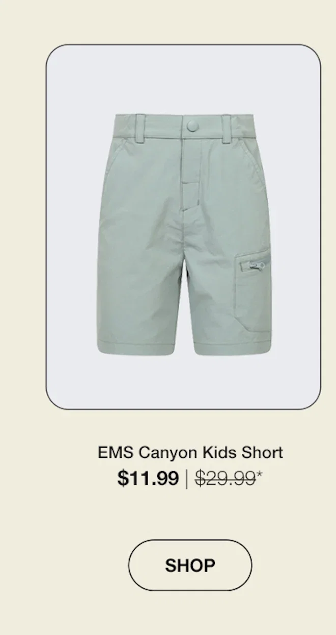 EMS Canyon Kids Short
