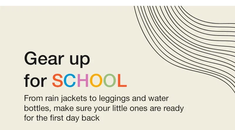 Gear up for school