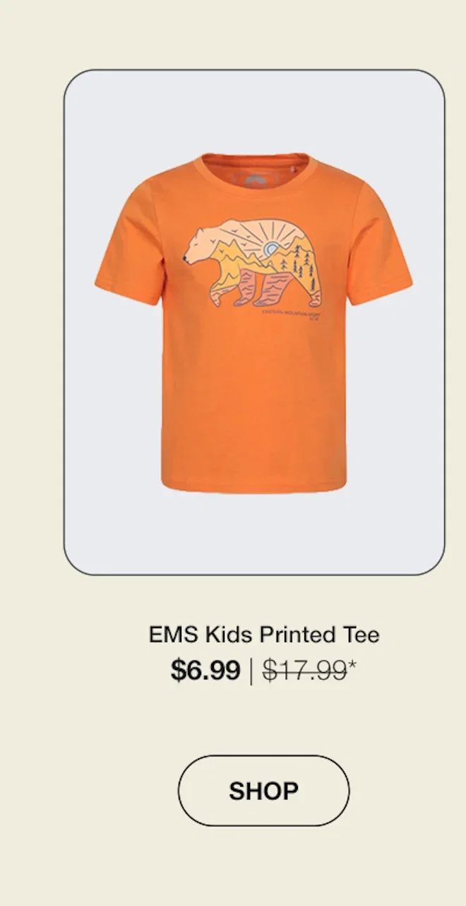 EMS Kids Printed Tee