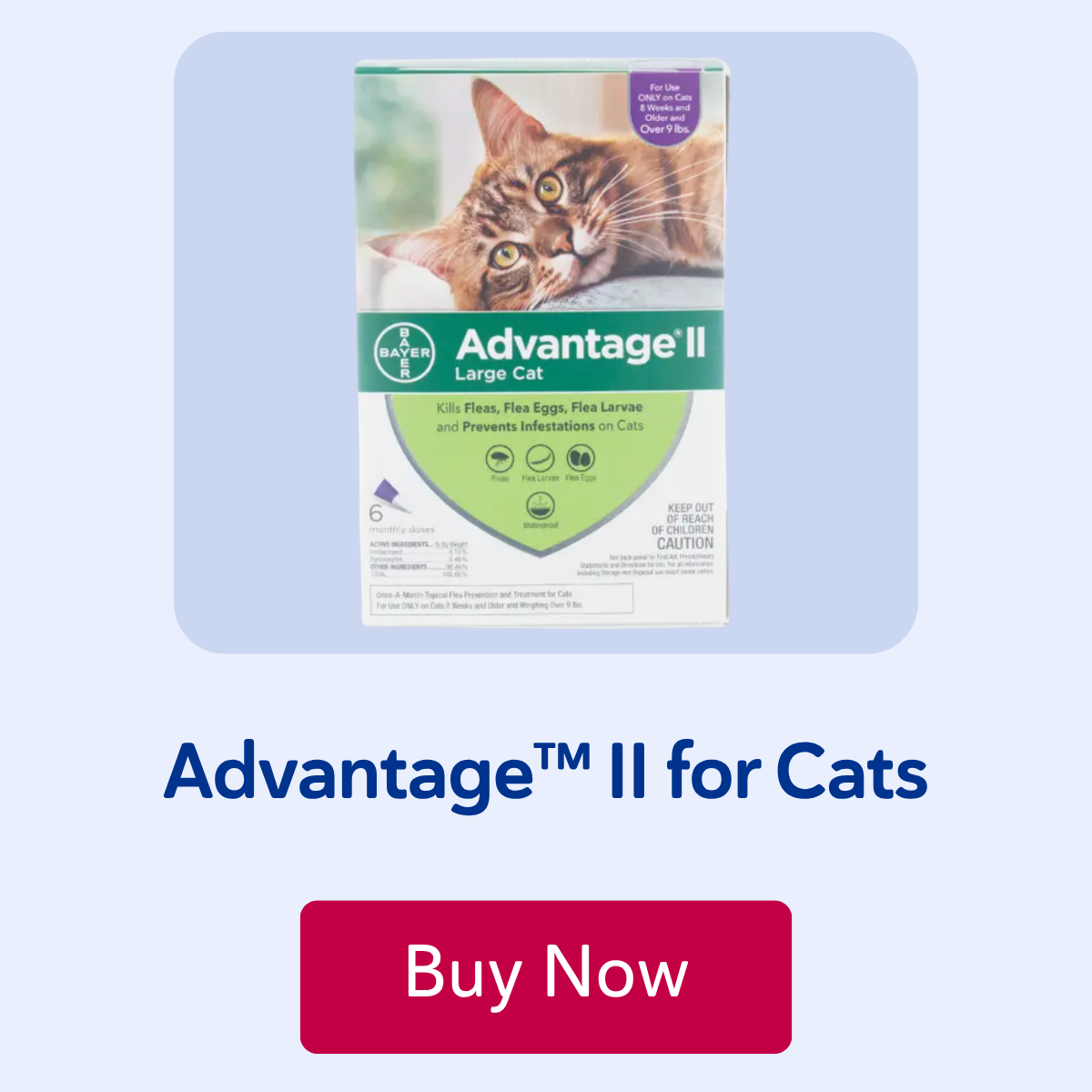 Advantage™ II for Cats