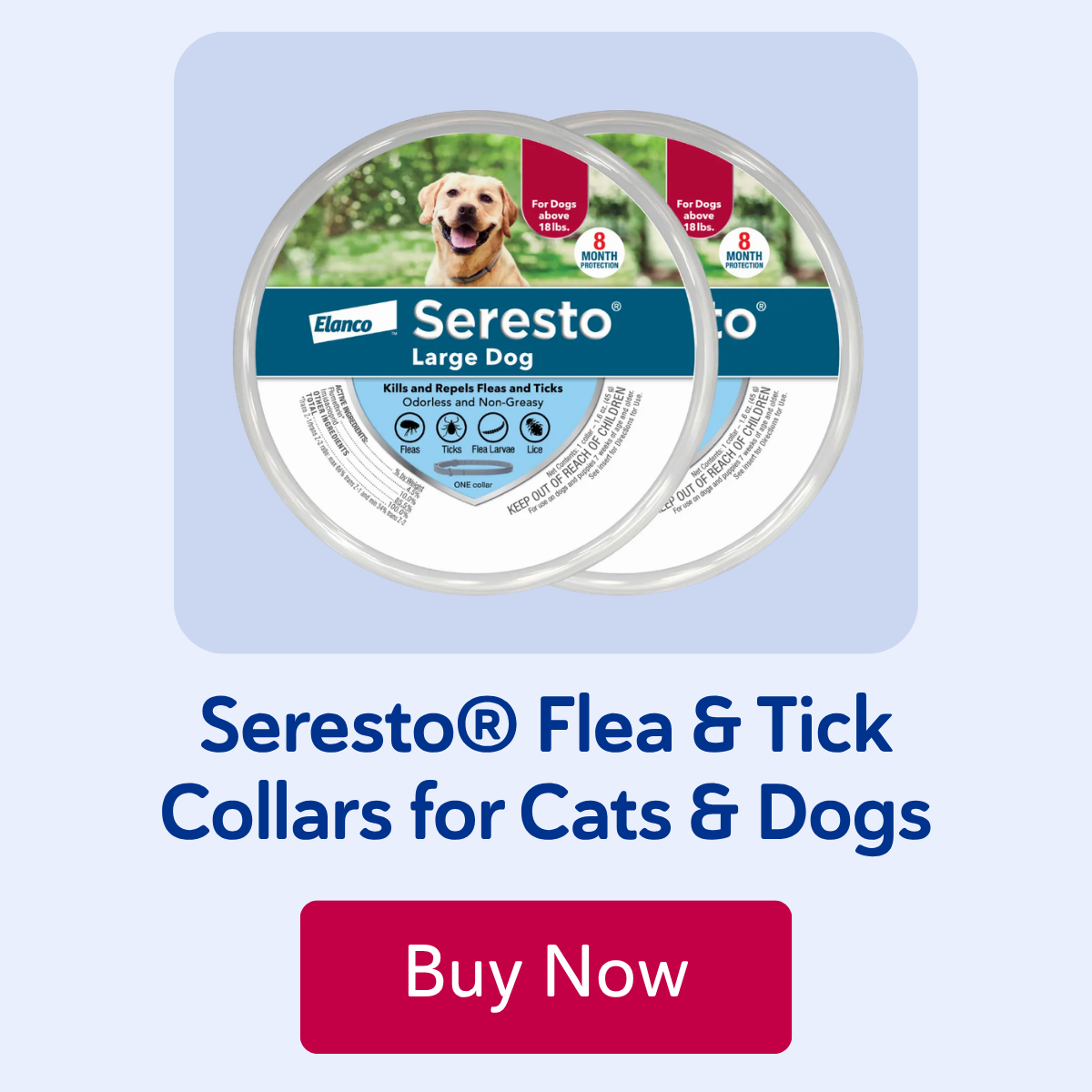 Seresto® Flea & Tick Collars for Cats & Dogs