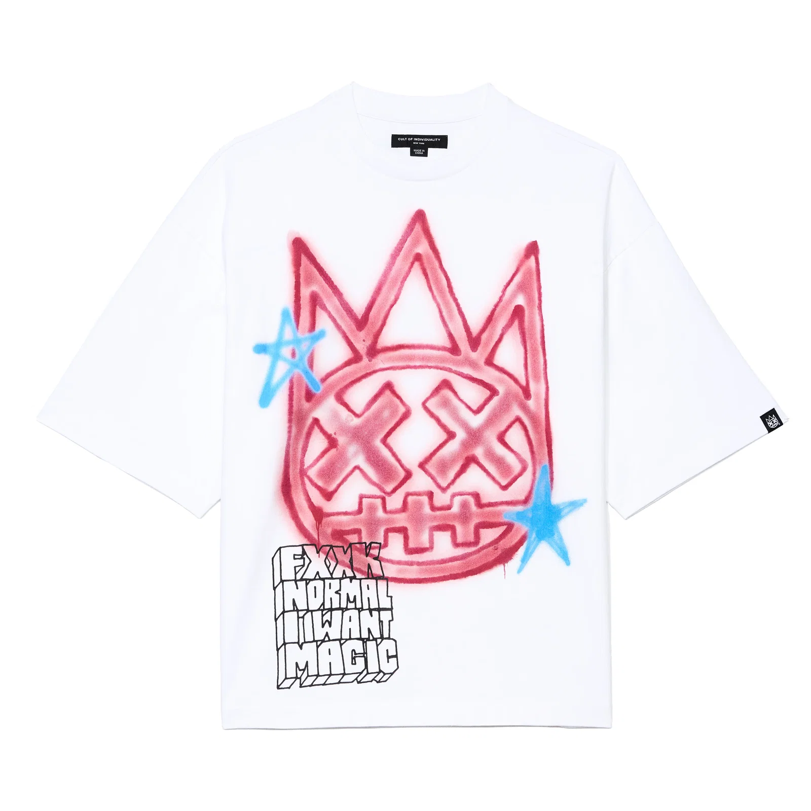 Image of Cult's Oversized Short Sleeve Crew Neck Tee 