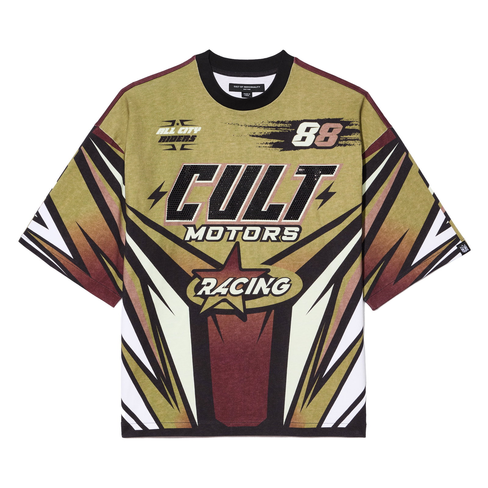 Image of Cult's Oversized Short Sleeve Crew Neck Tee 