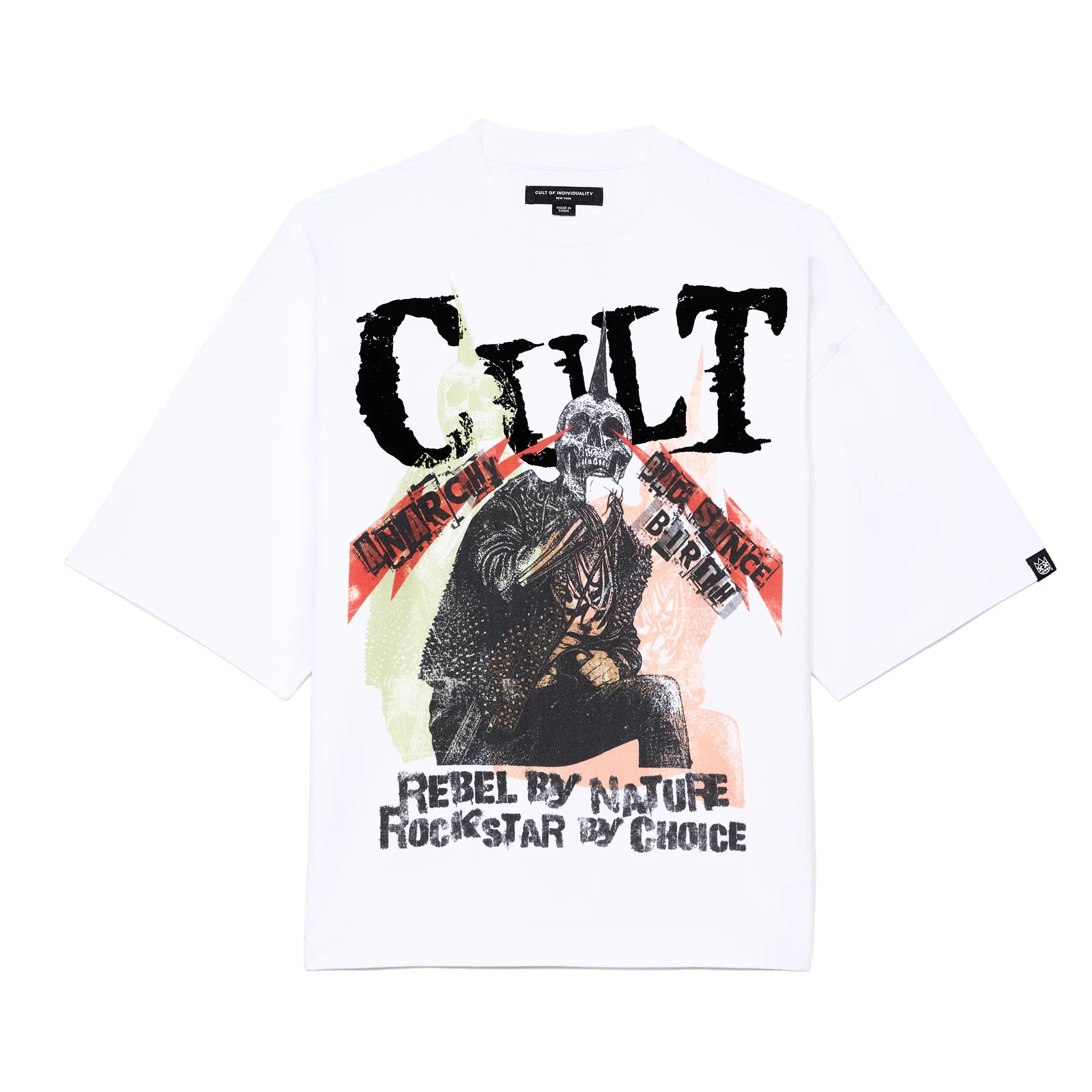 Image of Cult's Oversized Short Sleeve Crew Neck Tee 