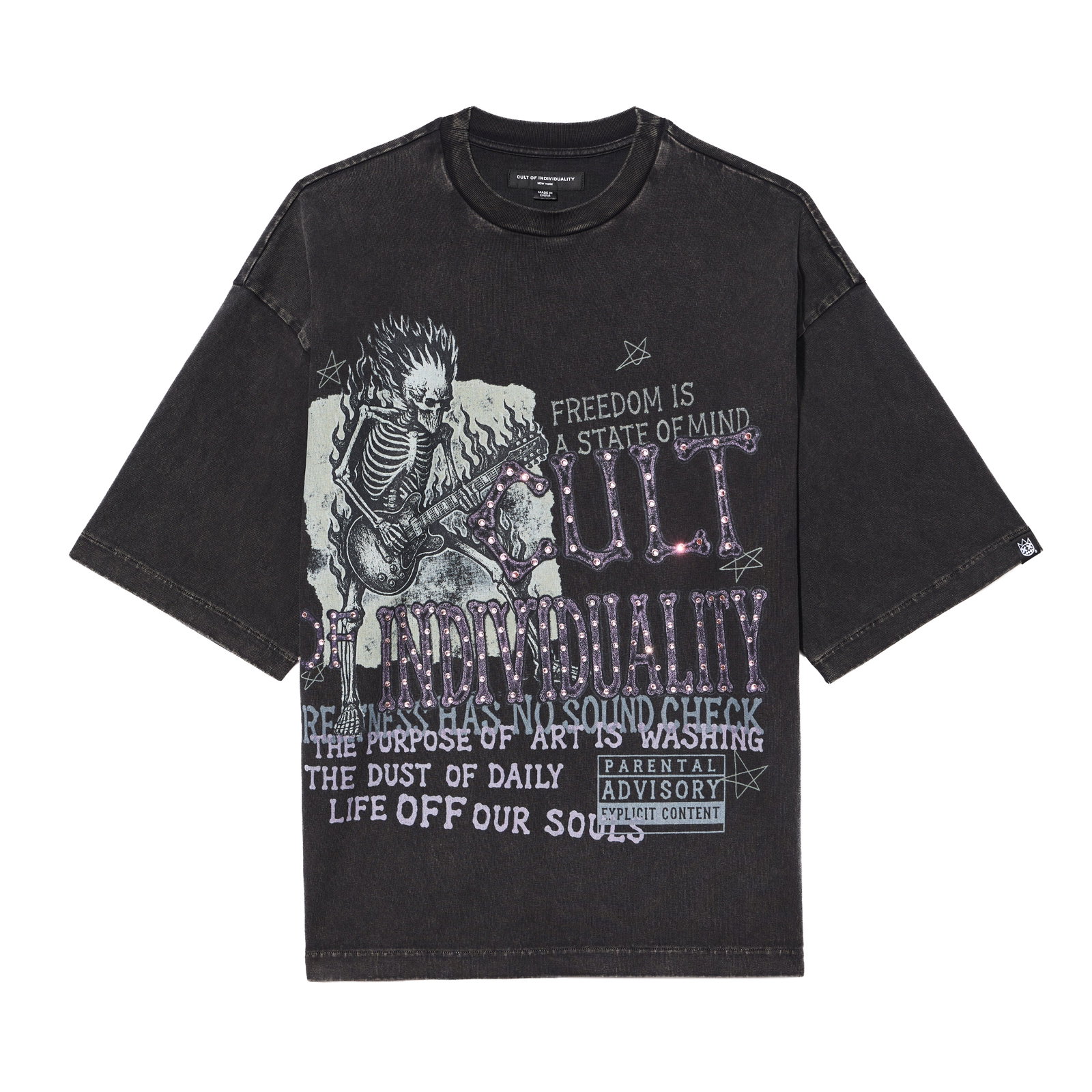 Image of Cult's Oversized Short Sleeve Crew Neck Tee 