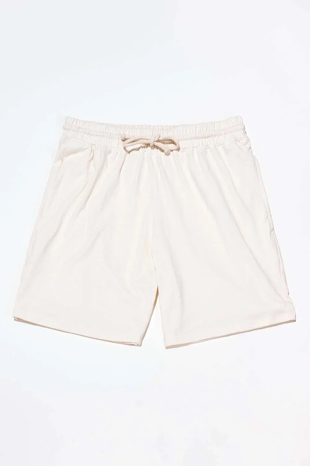 Image of Men's Organic Athletic Shorts in Natural